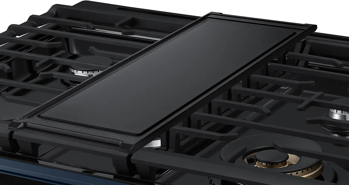 NX60A8711QN Samsung Bespoke 6 cu ft Gas Range - Navy-7