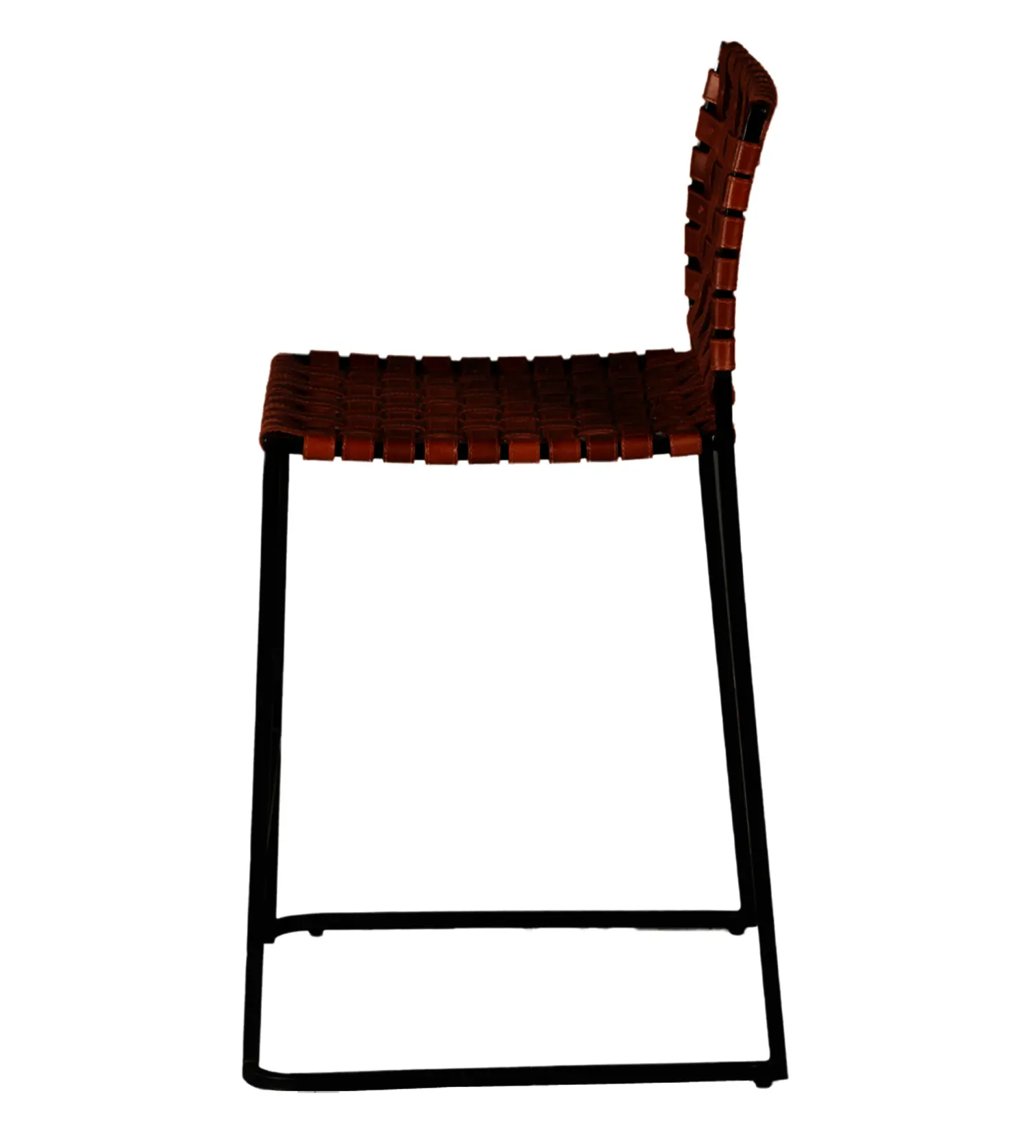 Veracruz Brown Leather Counter Height Stool-1