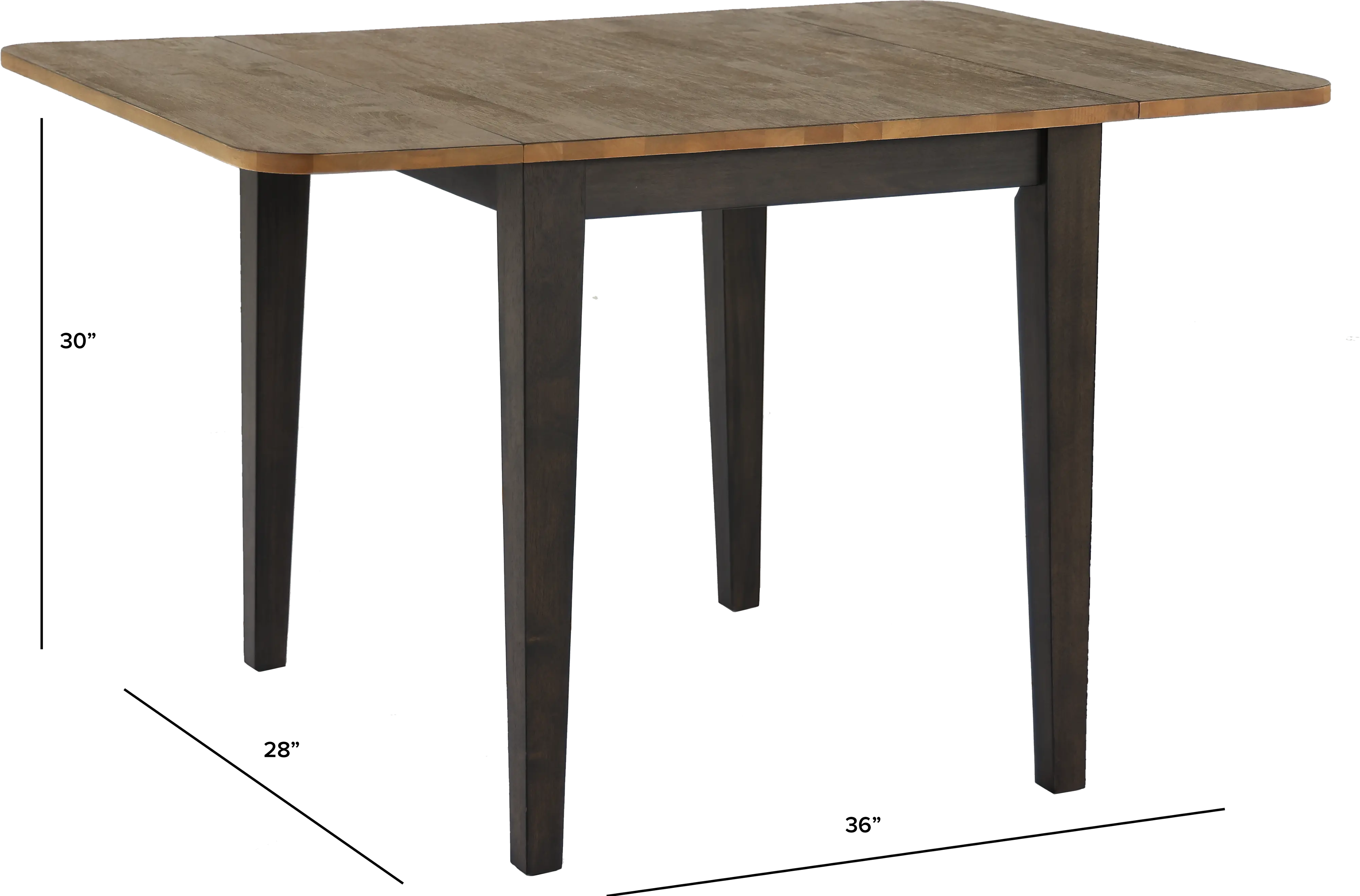 Harper Dark Brown Dining Room Table-3