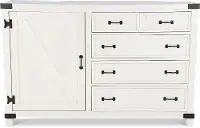 Mill River White Dresser