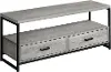 Contemporary 48 Inch Grey TV Stand