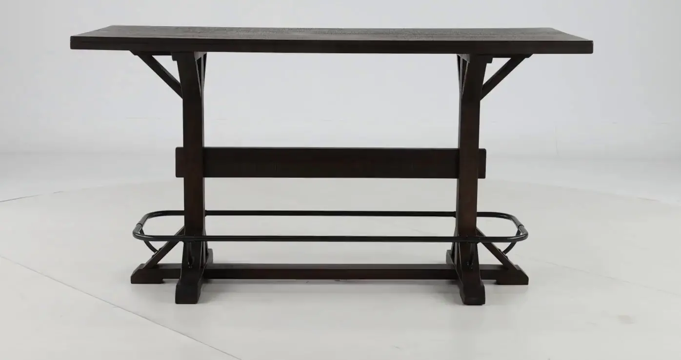 Homestead Dark Brown Pub Table-9