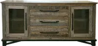Loft Natural Pine Dining Room Buffet