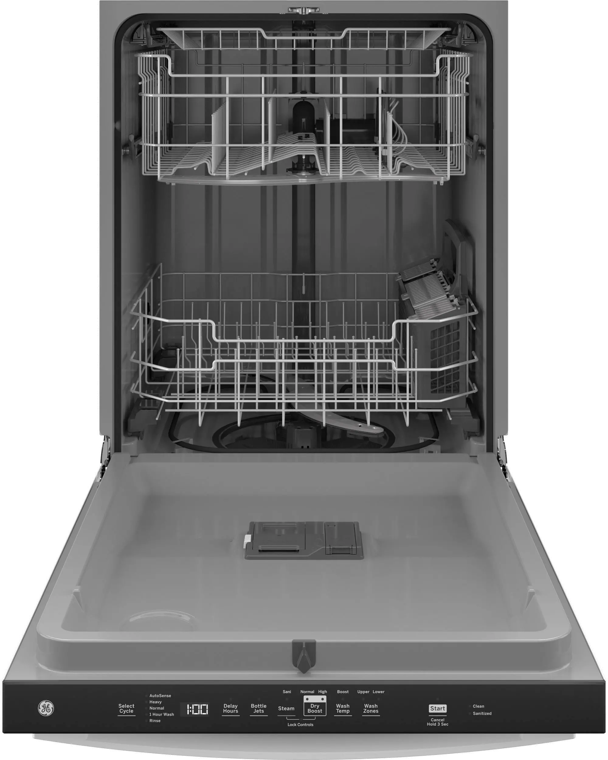 GDT630PGRWW GE Top Control Dishwasher - White-3
