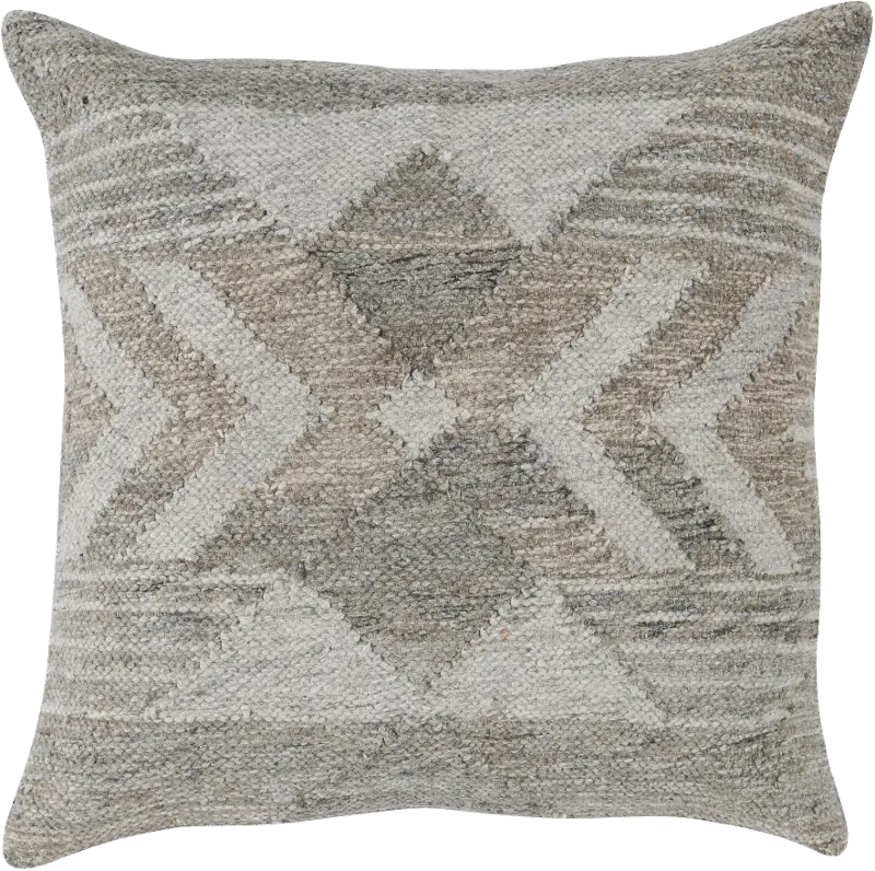 Perform Gray Accent Pillow