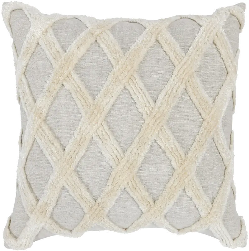 Ellett Natural/Ivory Pillow