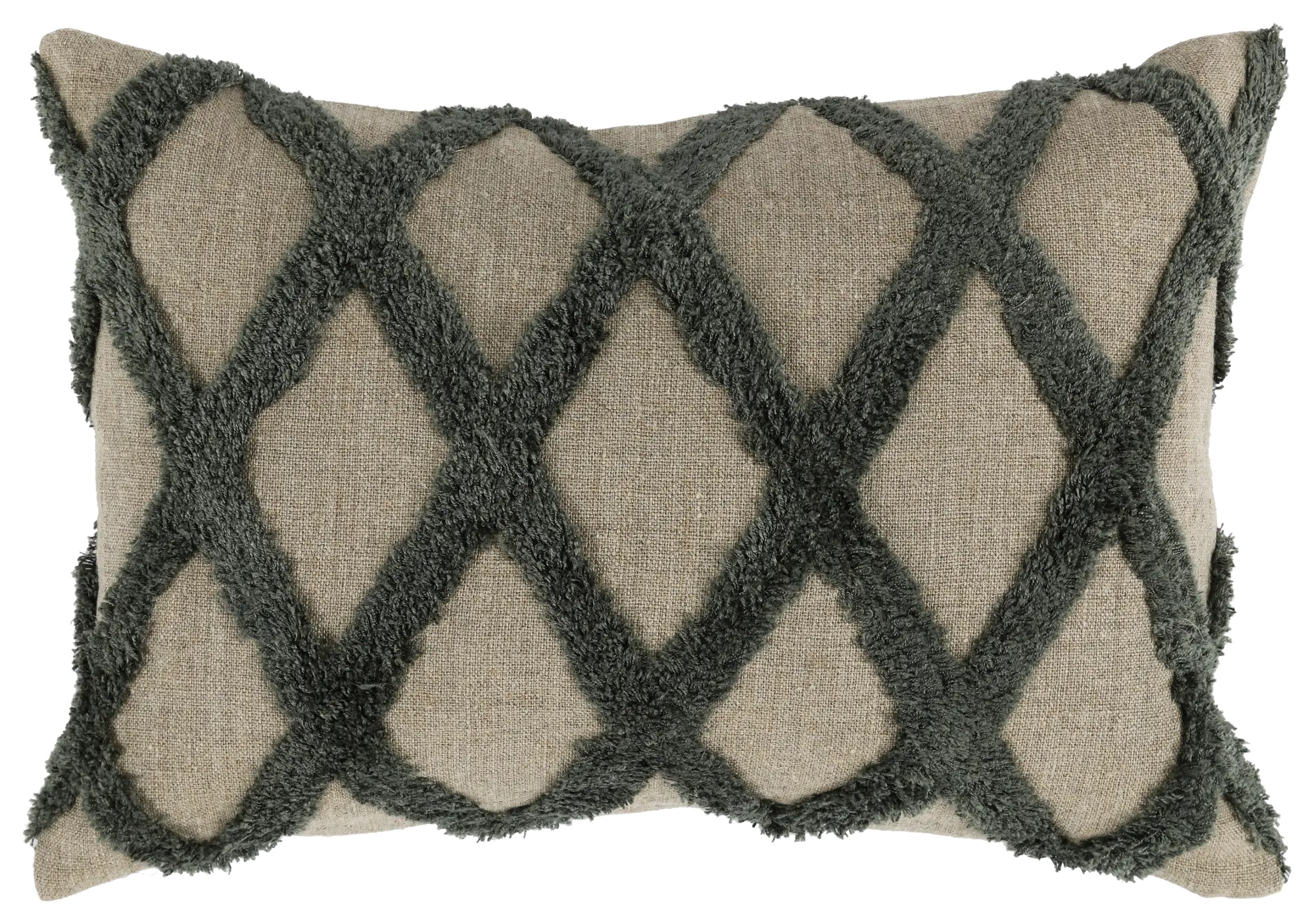Caro Forest Green Pillow-1
