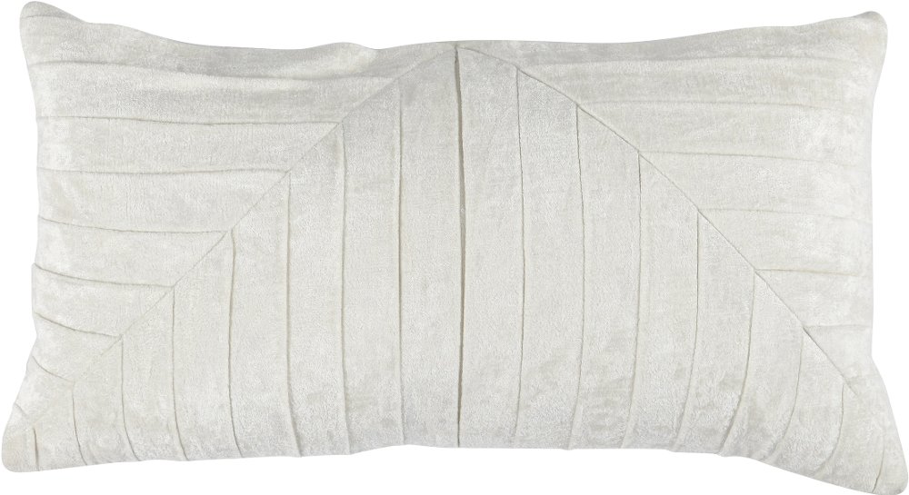 Aubry Ivory Throw Pillow
