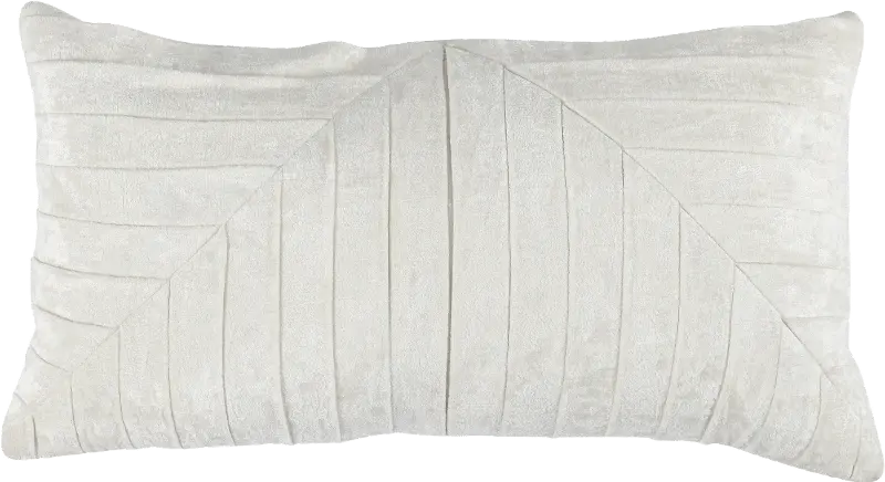 Aubry Ivory Throw Pillow