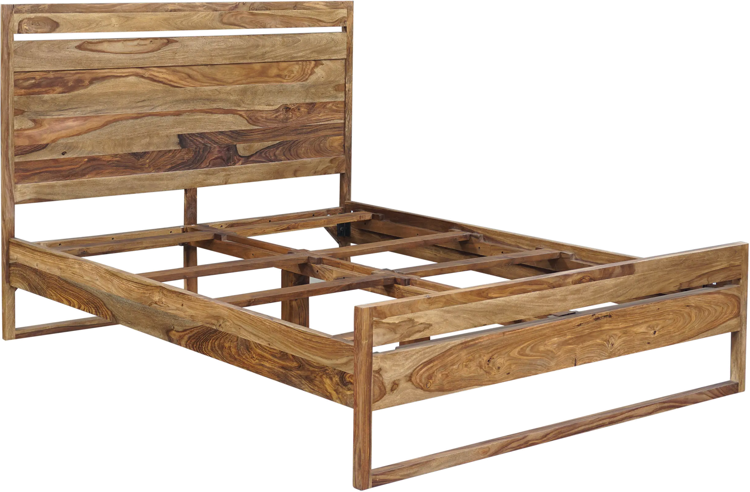 Hidden Haven Natural Queen Bed-1