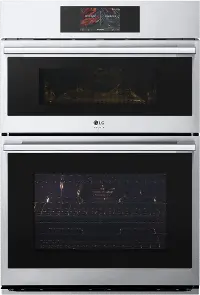 WCES6428F LG Studio 6.4 cu ft Combination Wall Oven - Stainless Steel 30 Inch