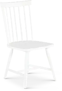 499-C4000S Palmetto Heights White Dining Chair
