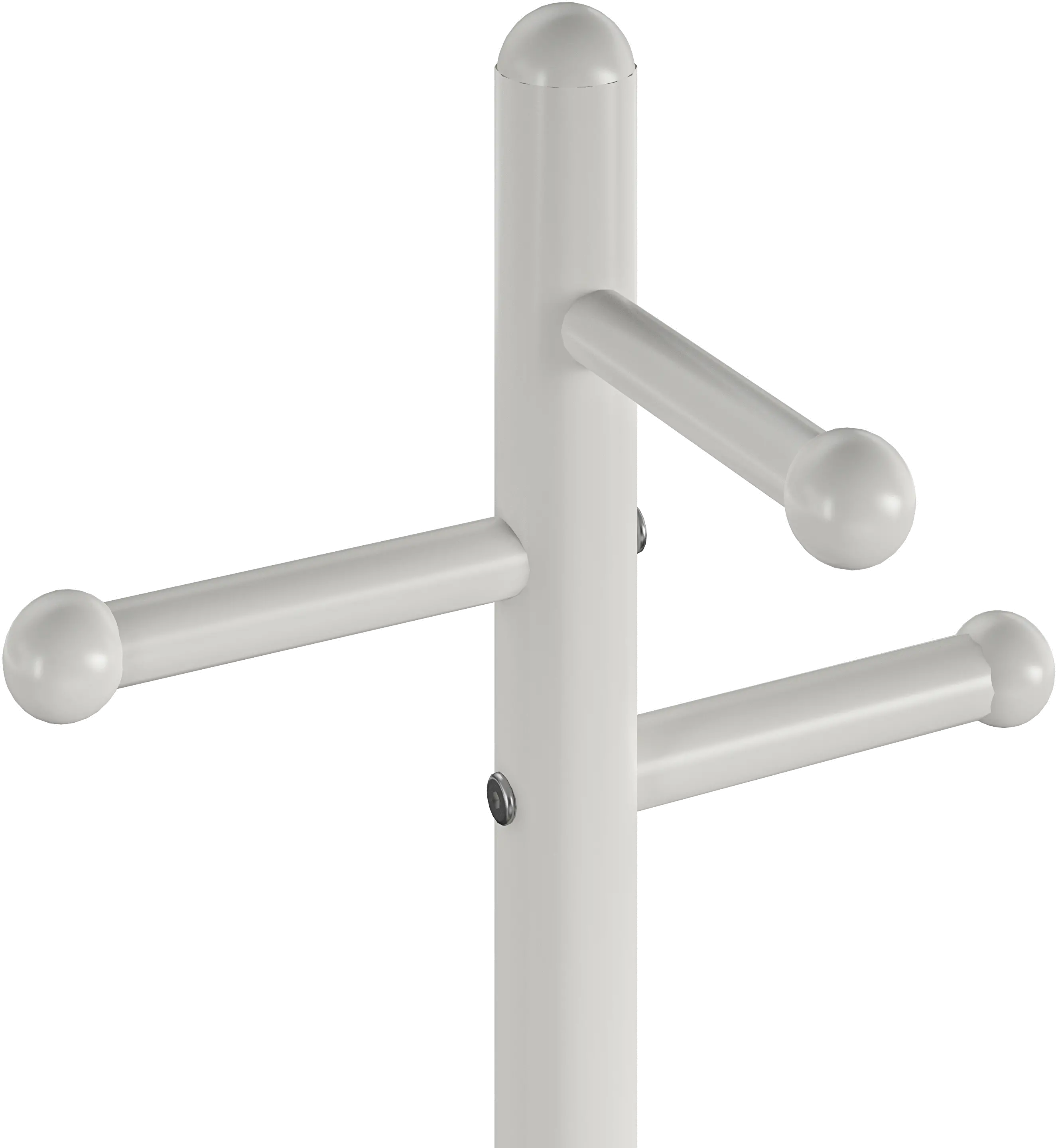 Tyler Kids Dove Gray Storage Bench and Coat Rack-6