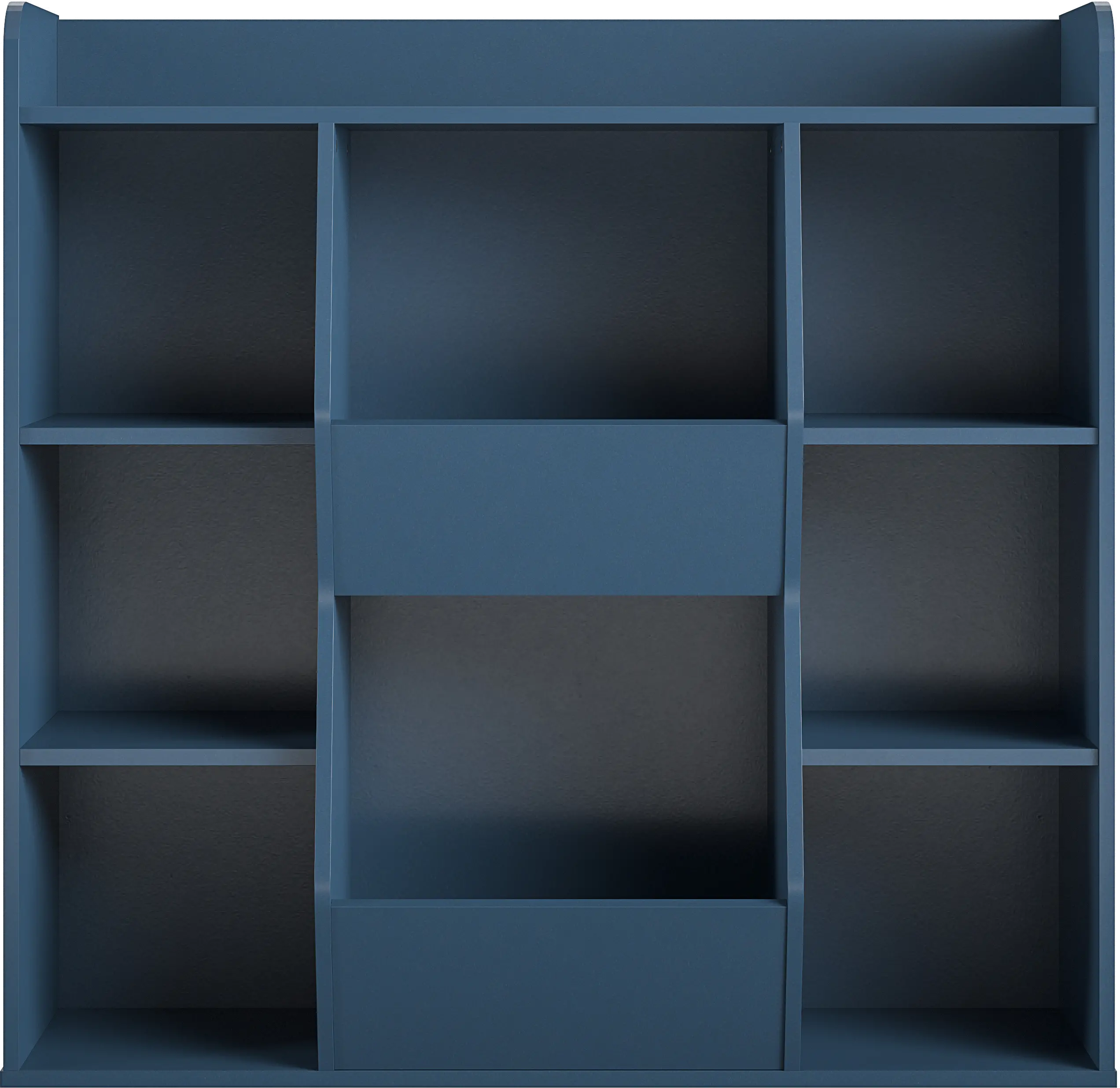 Tyler Kids Navy Toy Storage Bookcase-4