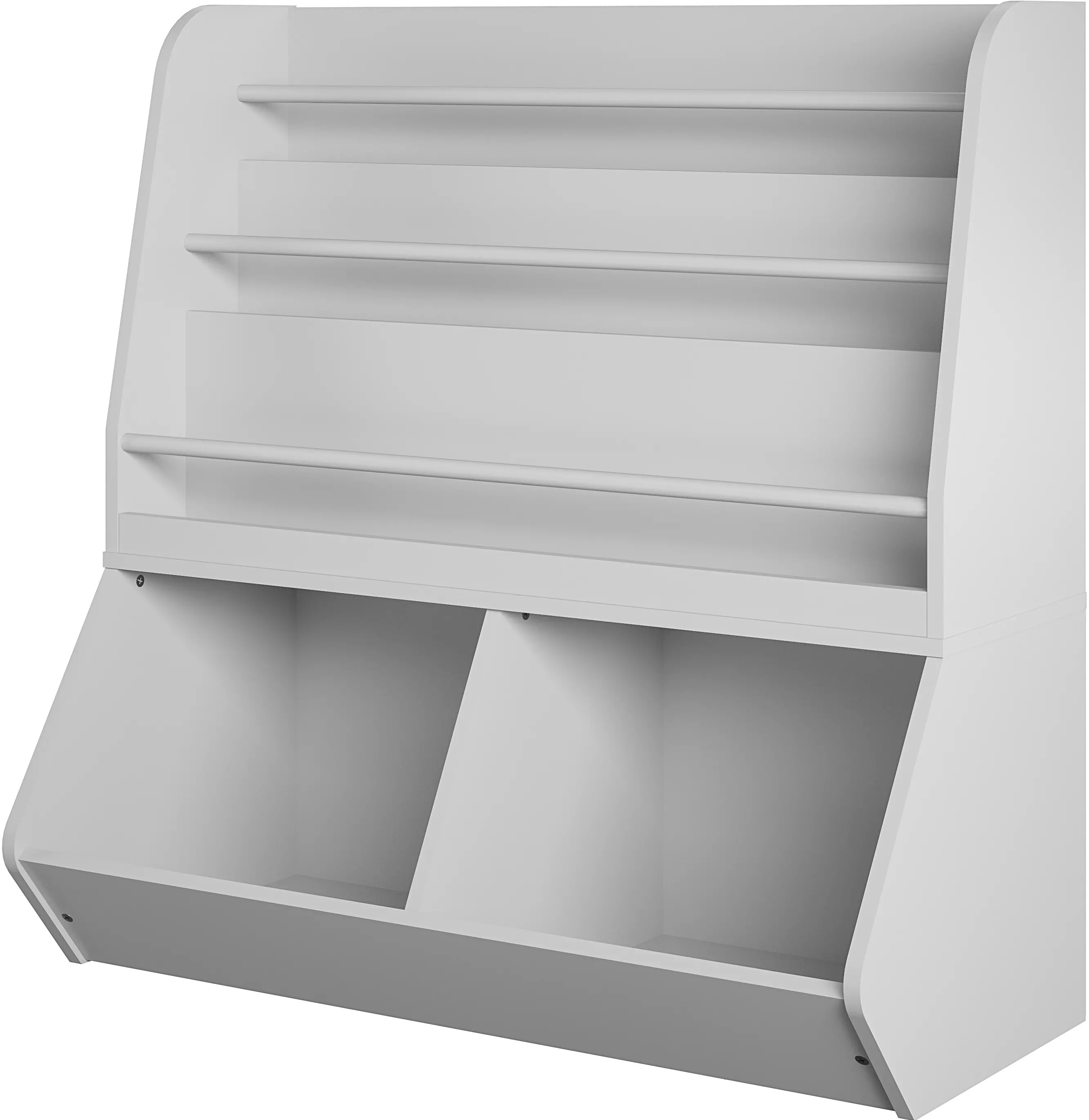 Tyler Gray Kid's Book and Toy Storage-5