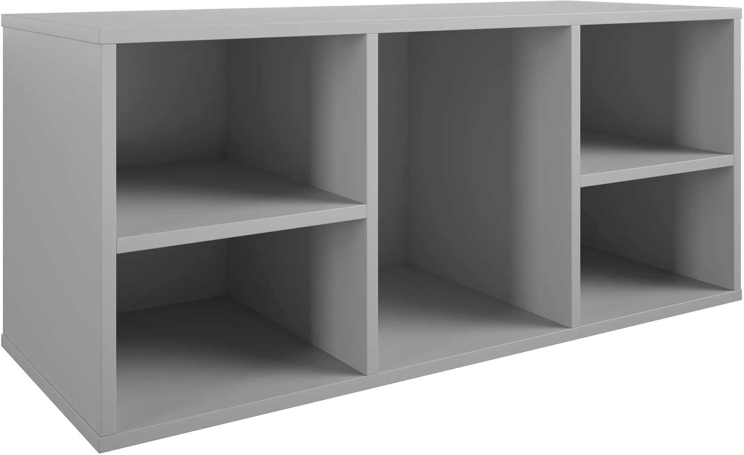 Tyler Kids Dove Gray 5-Cube Bench-4
