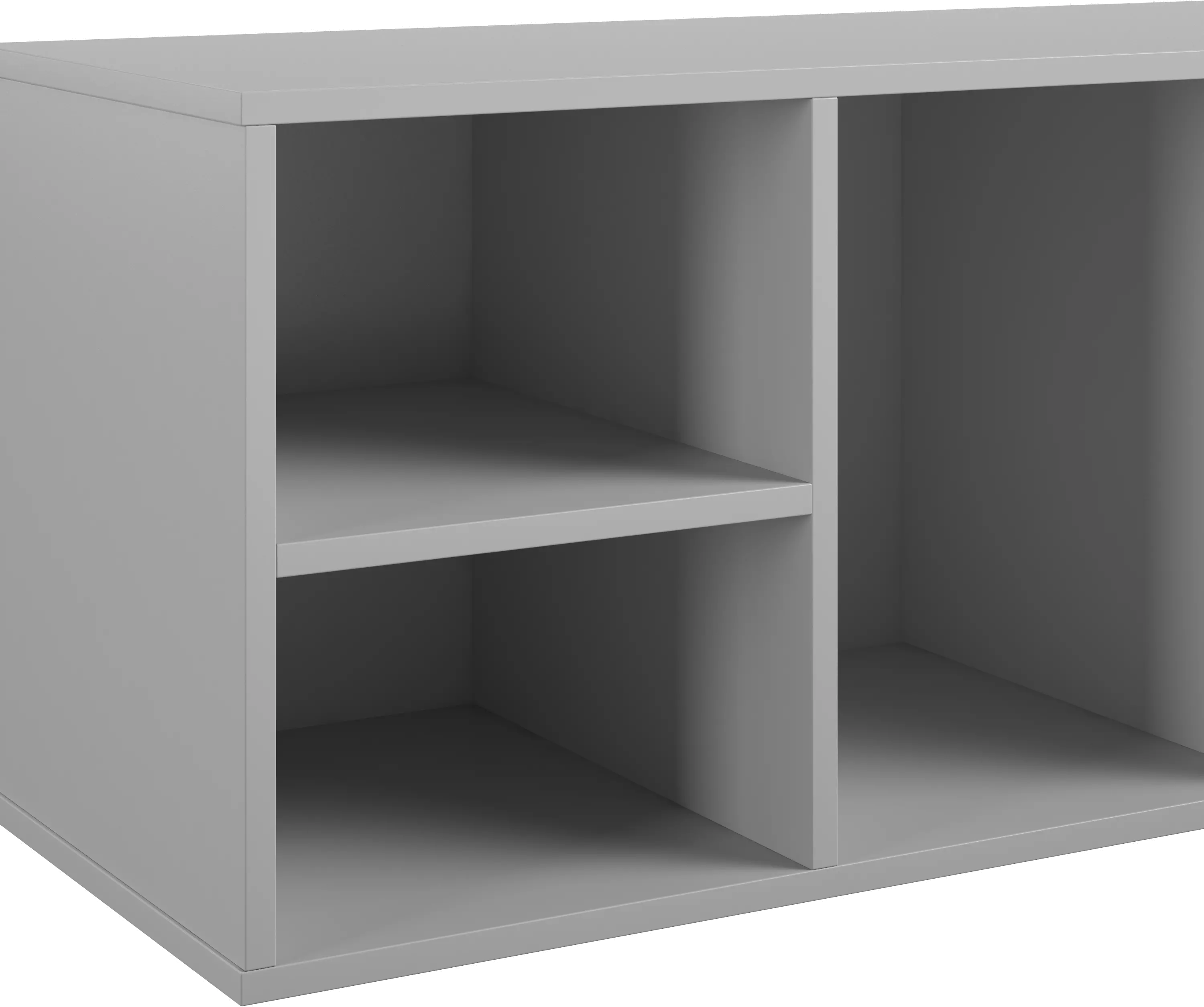 Tyler Kids Dove Gray 5-Cube Bench-6