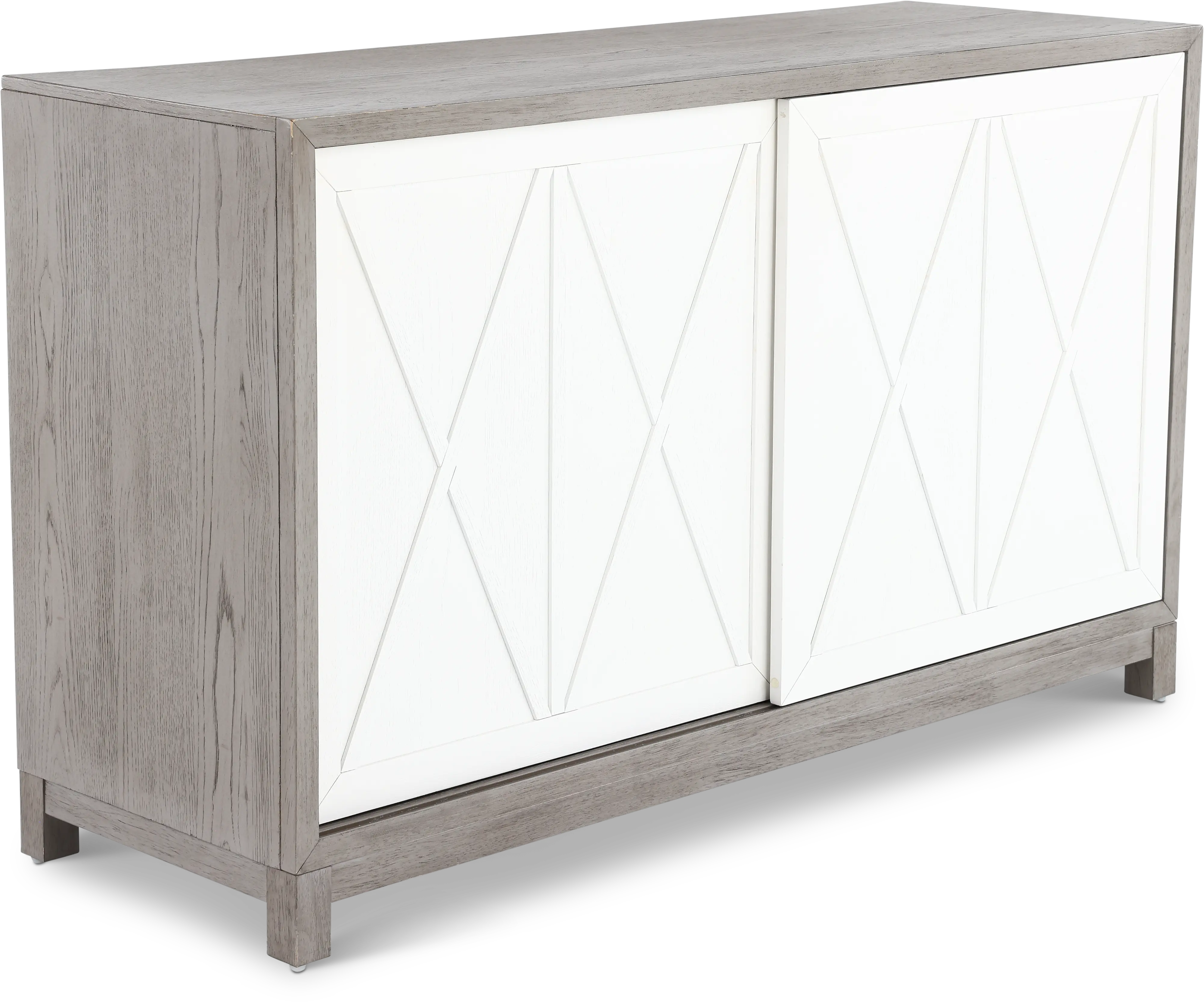 499-SR6036 Palmetto Heights White and Gray Server-1