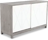 499-SR6036 Palmetto Heights White and Gray Server