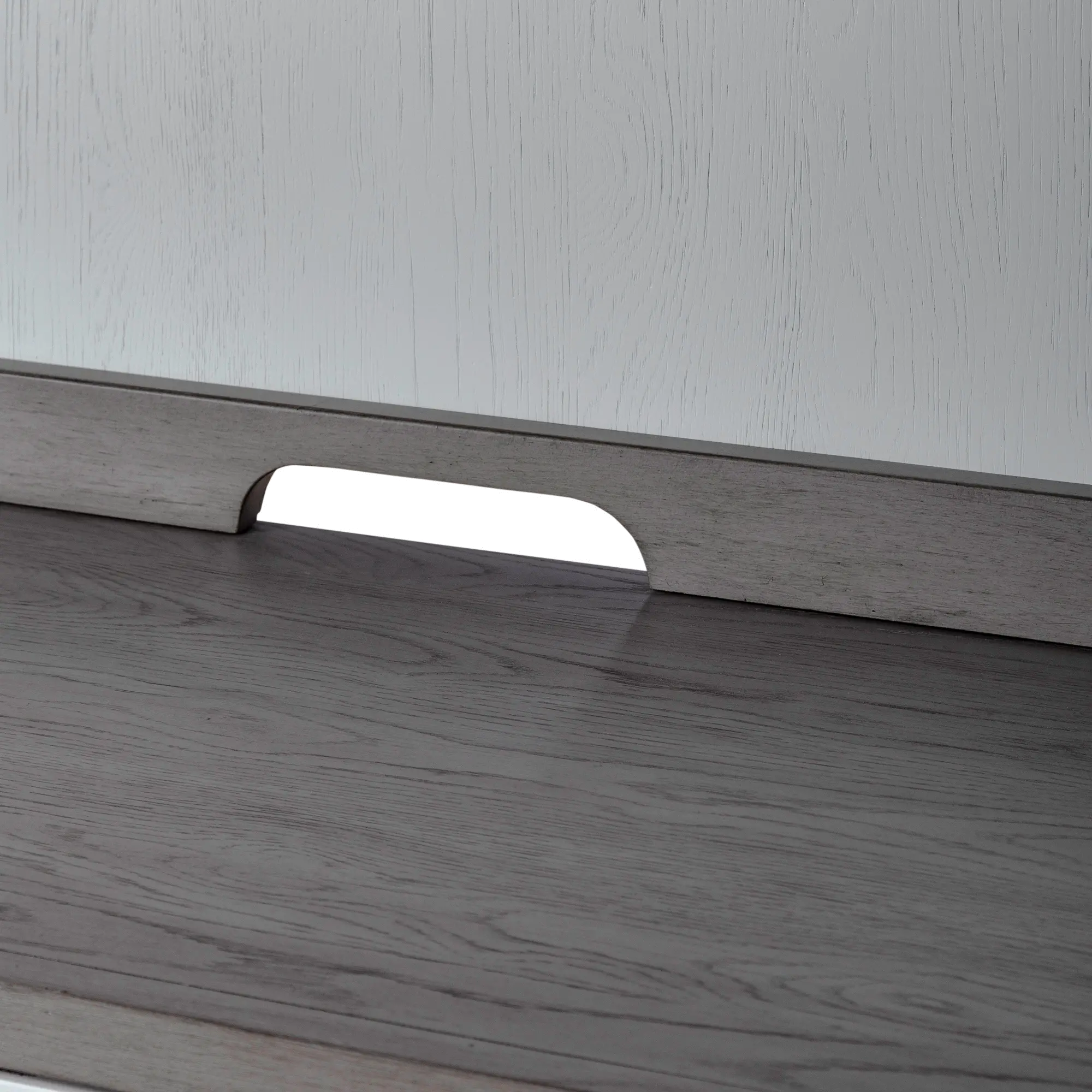 499/SERVER&HUTCH Palmetto Heights White and Gray Server and Hutch-7