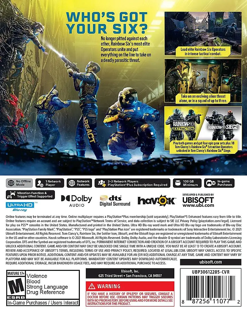 Tom Clancy’s Rainbow Six Extraction - Xbox-2