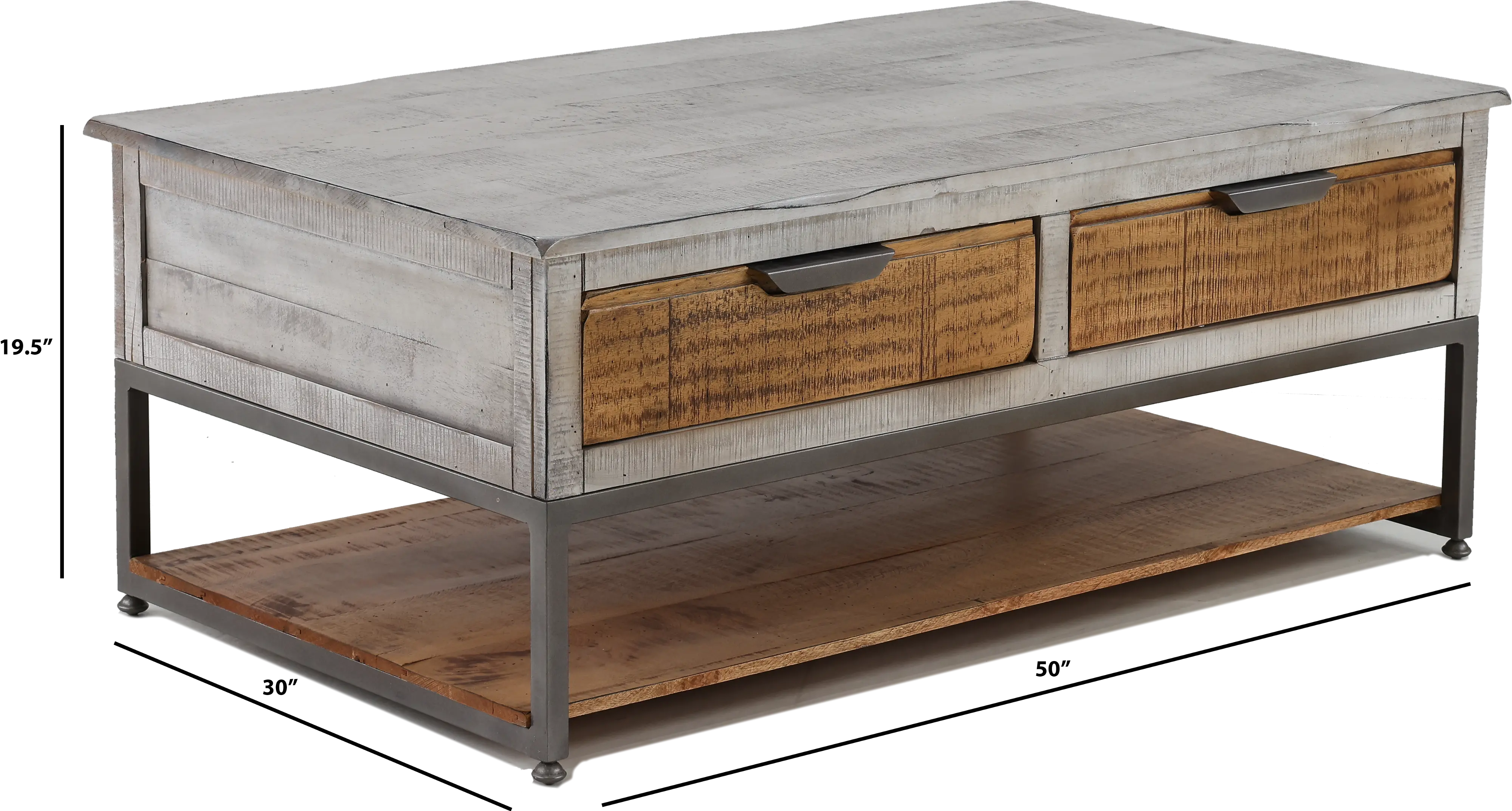 Mita Natural Mango Coffee Table-2