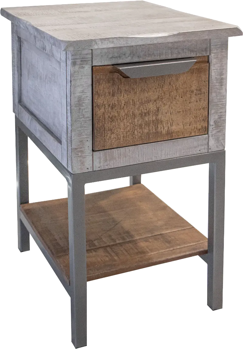 Mita Natural Mango Side Table