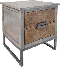 Mita Natural Mango End Table