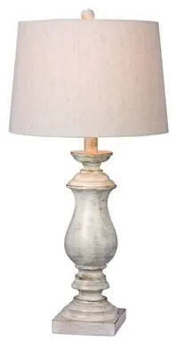 White 3-Way Switch Table Lamp-1