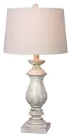 White 3-Way Switch Table Lamp