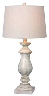 White 3-Way Switch Table Lamp