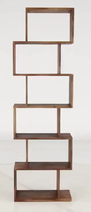 Urban Natural Wood Bookcase-5