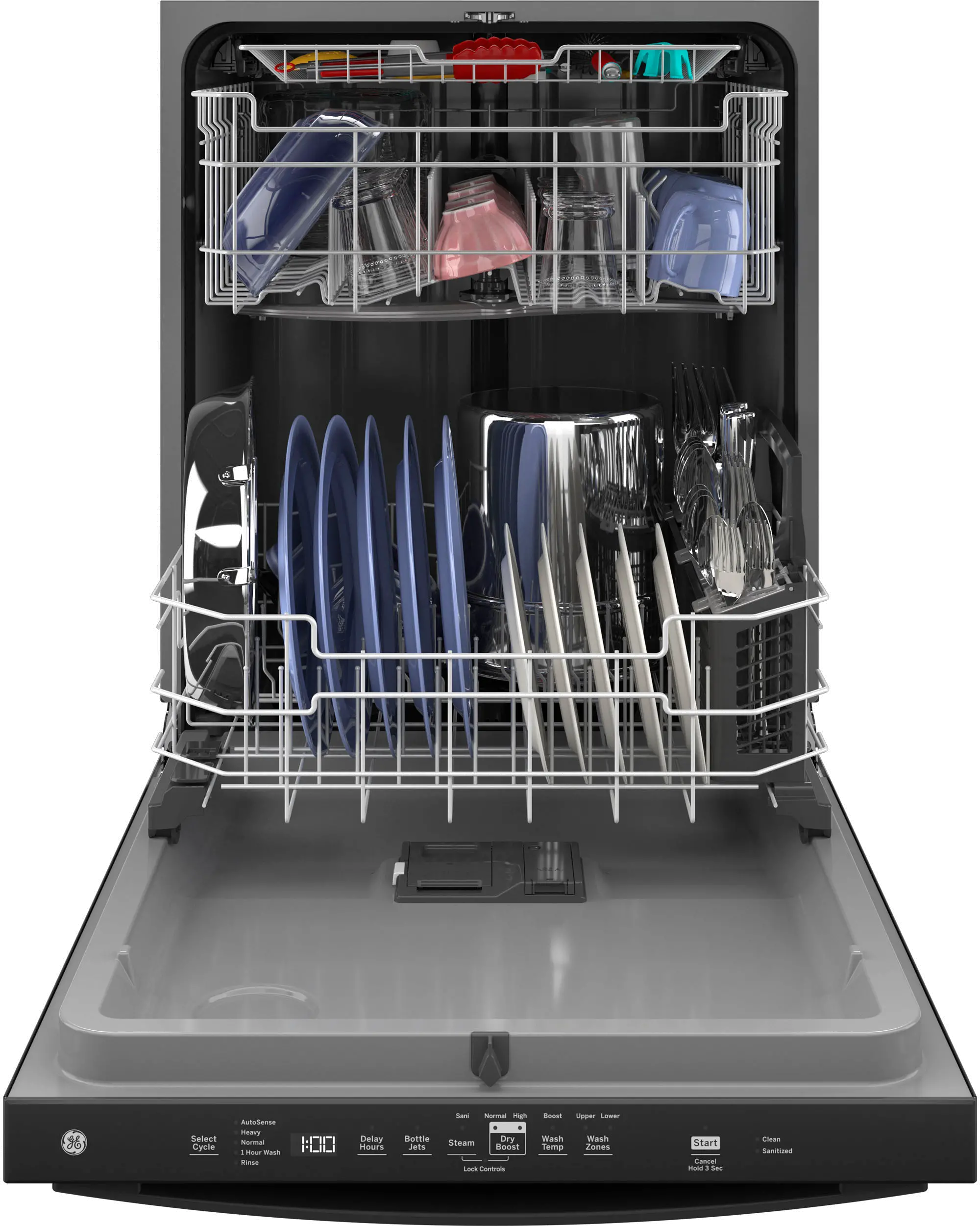 GDT630PGRBB GE Top Control Dishwasher - Black-4
