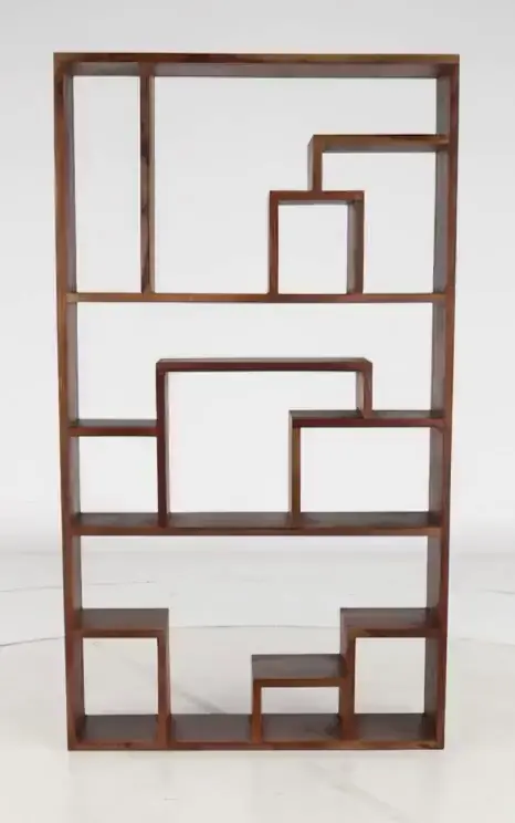 Urban Natural Wood 3 Shelf Bookcase-5