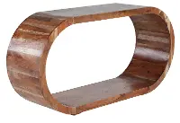 Ellipse Brown Console Table