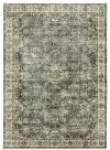 Malibu 8 x 10 Blue and Beige Washable Area Rug
