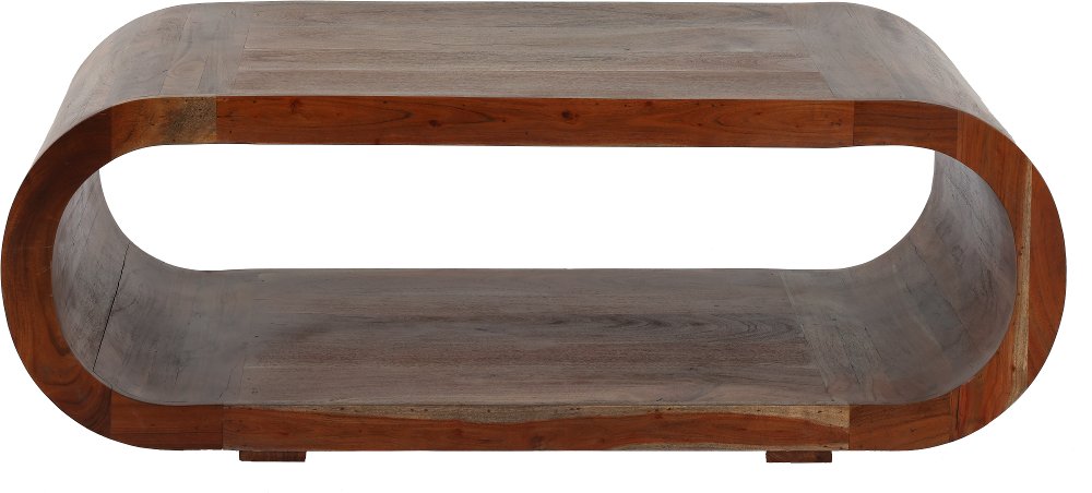 Ellipse Brown Coffee Table
