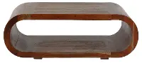 Ellipse Brown Coffee Table