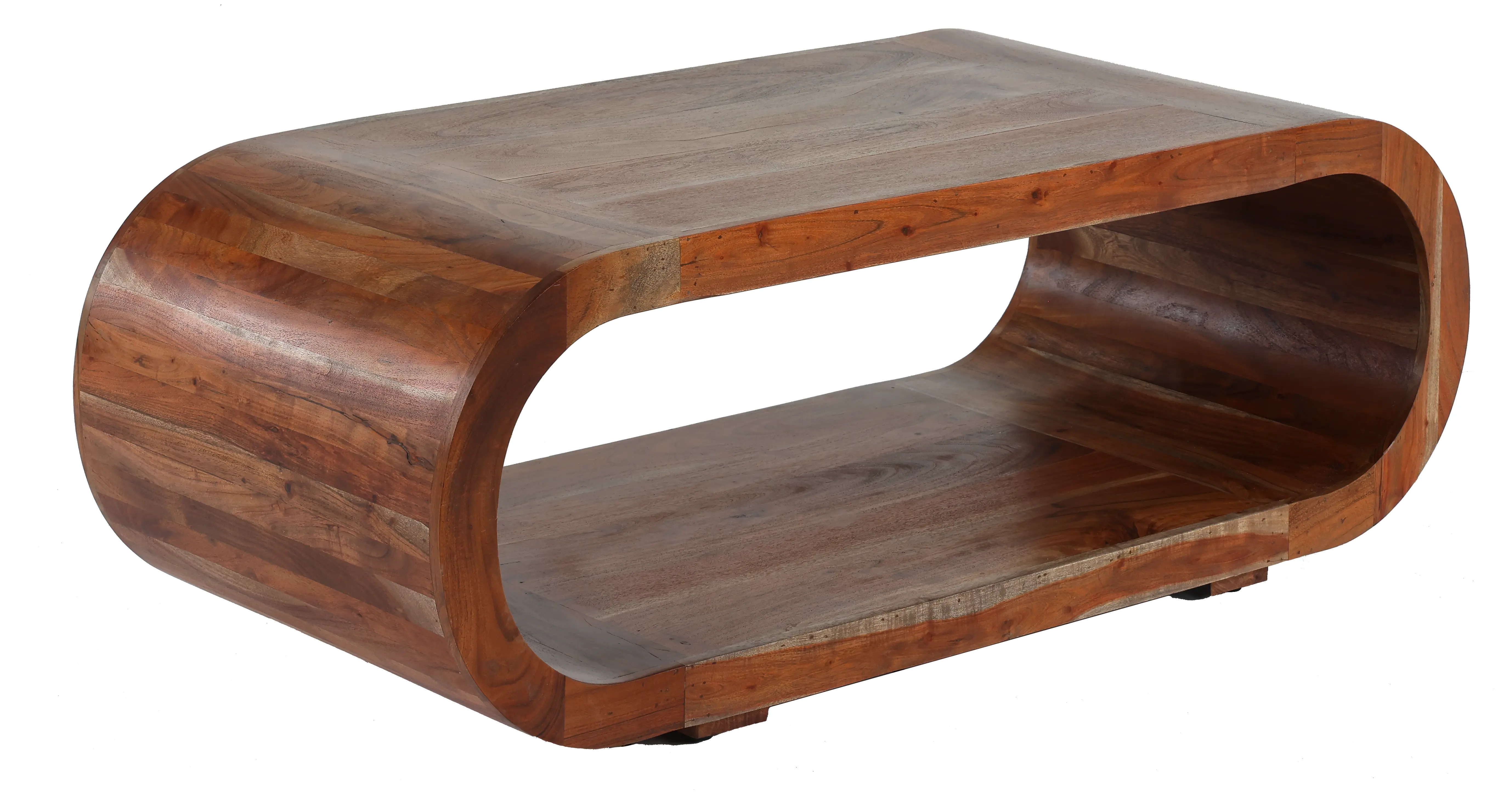 Ellipse Brown Coffee Table-2