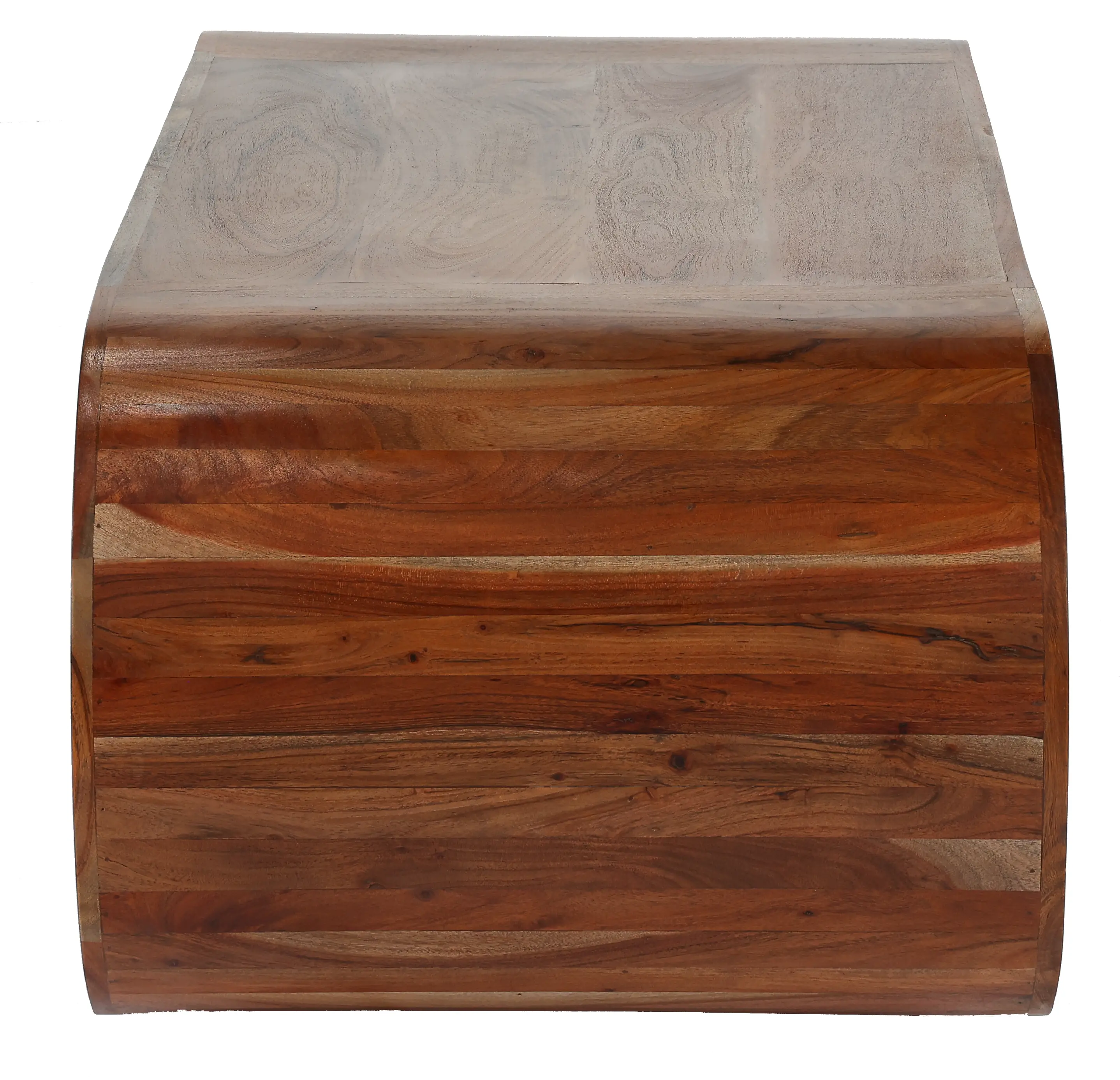 Ellipse Brown Coffee Table-4