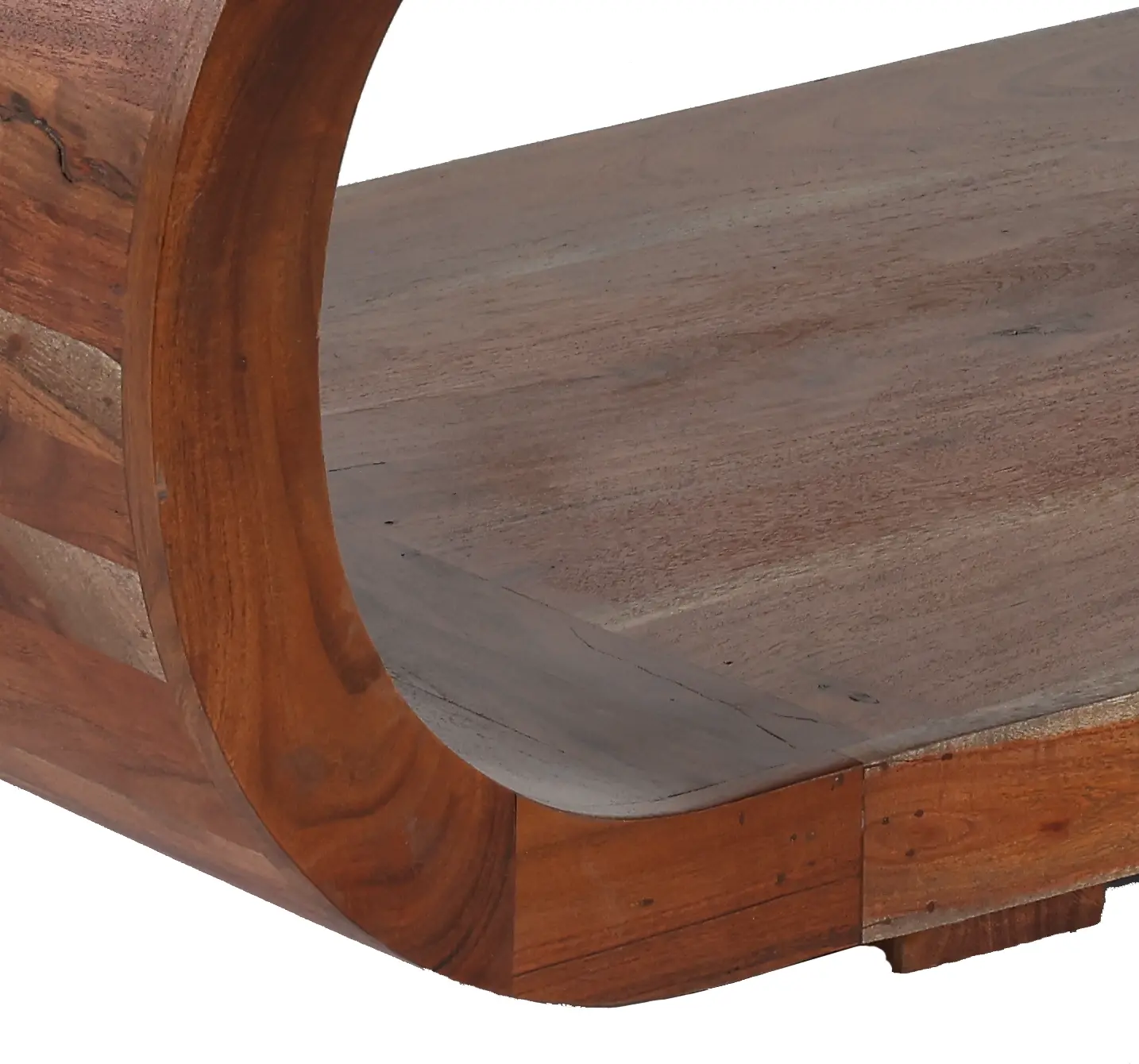 Ellipse Brown Coffee Table-5