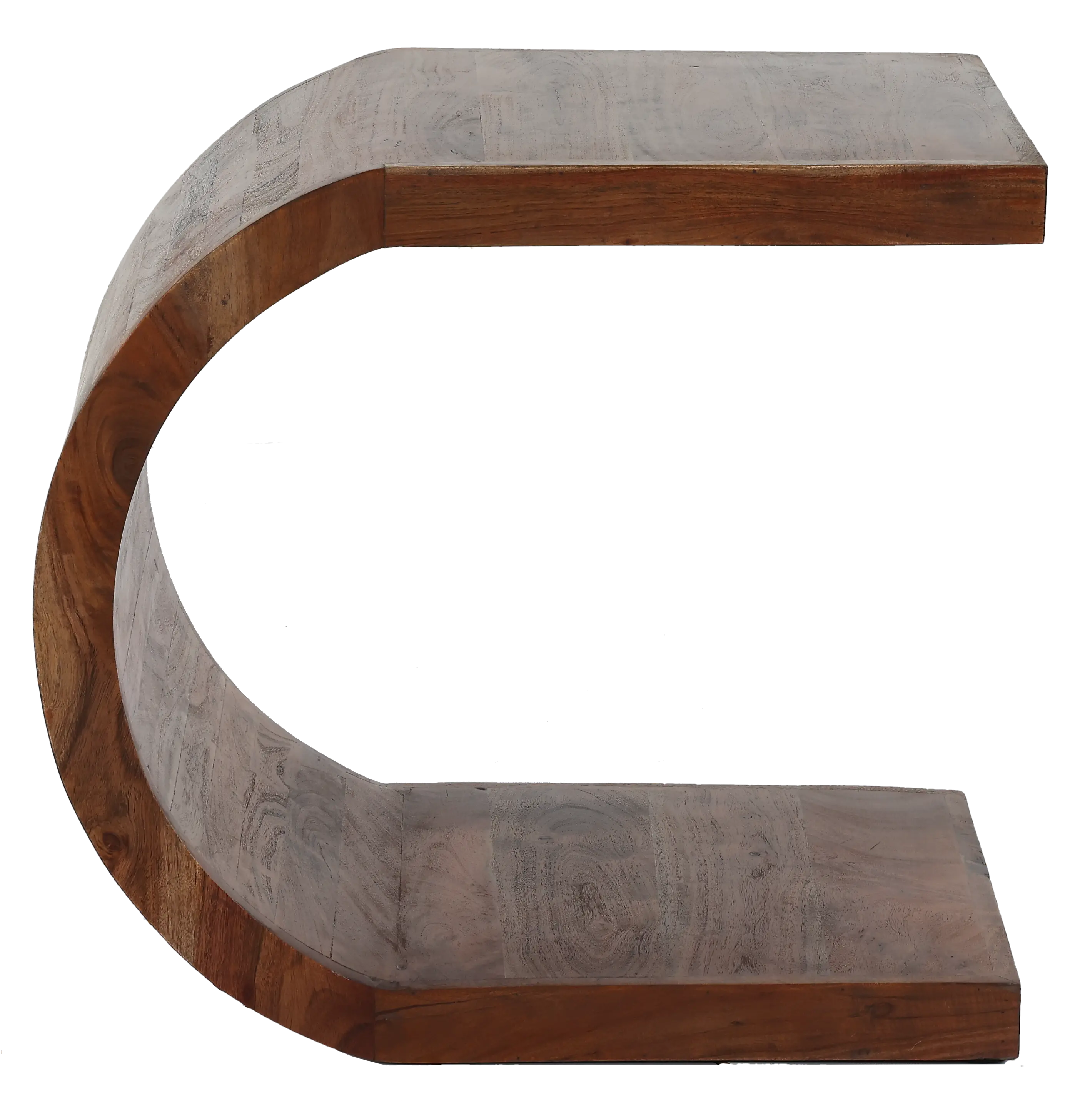 Ellipse Brown End Table-1