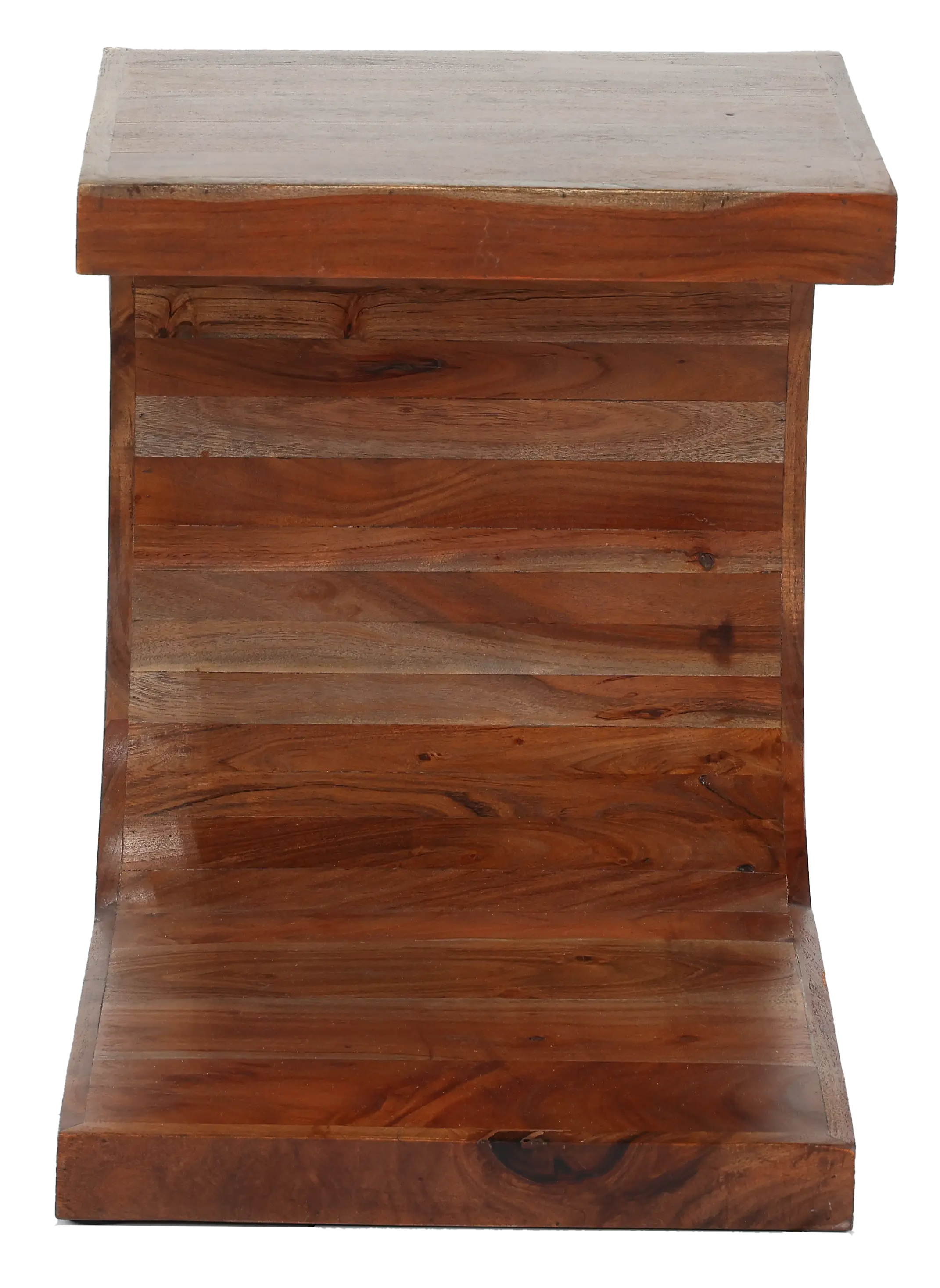 Ellipse Brown End Table-5