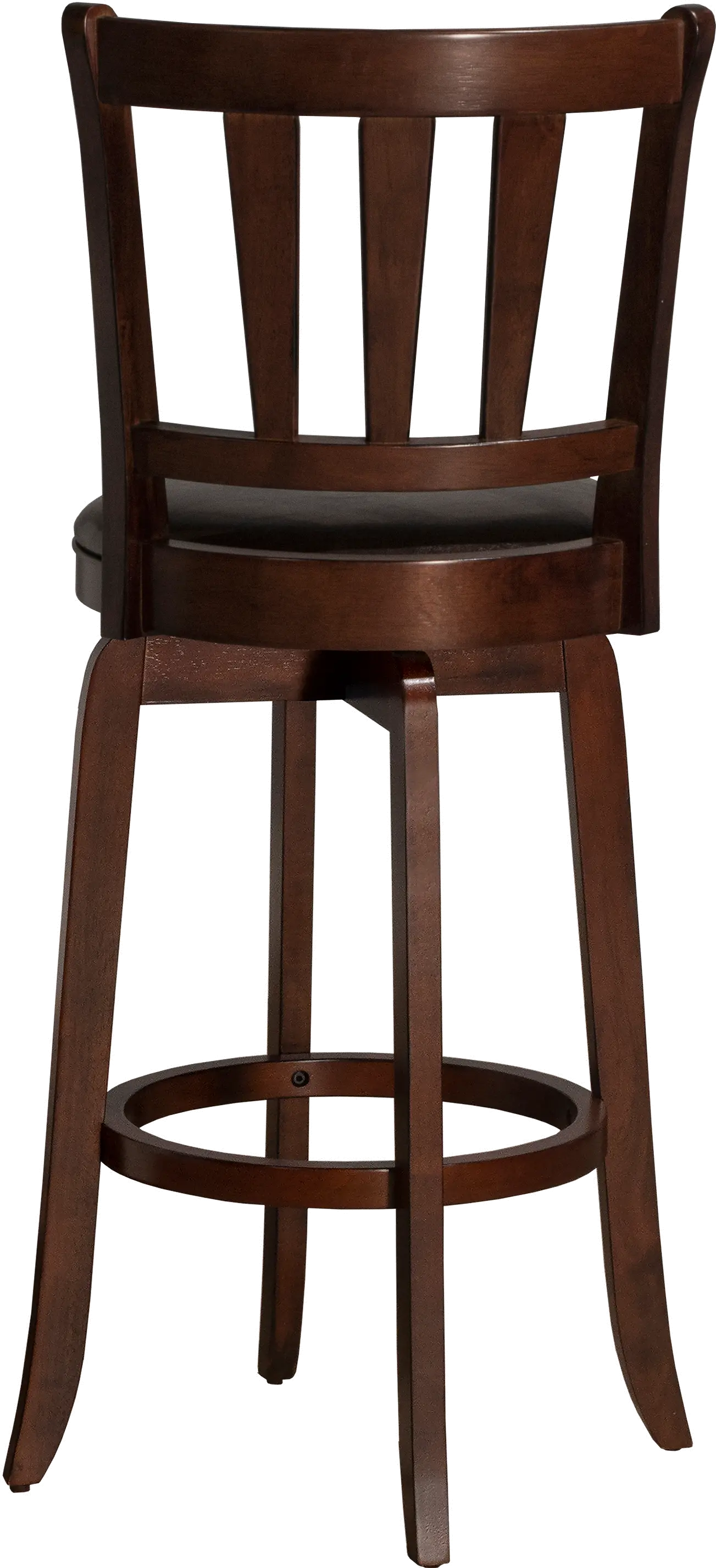 Presque Isle Traditional Cherry Swivel Bar Height Stool-4