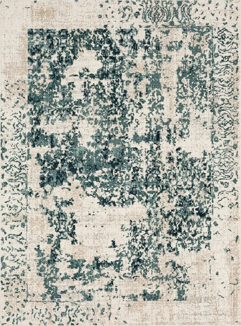 Soiree 5 x 8 Mallard Green Area Rug