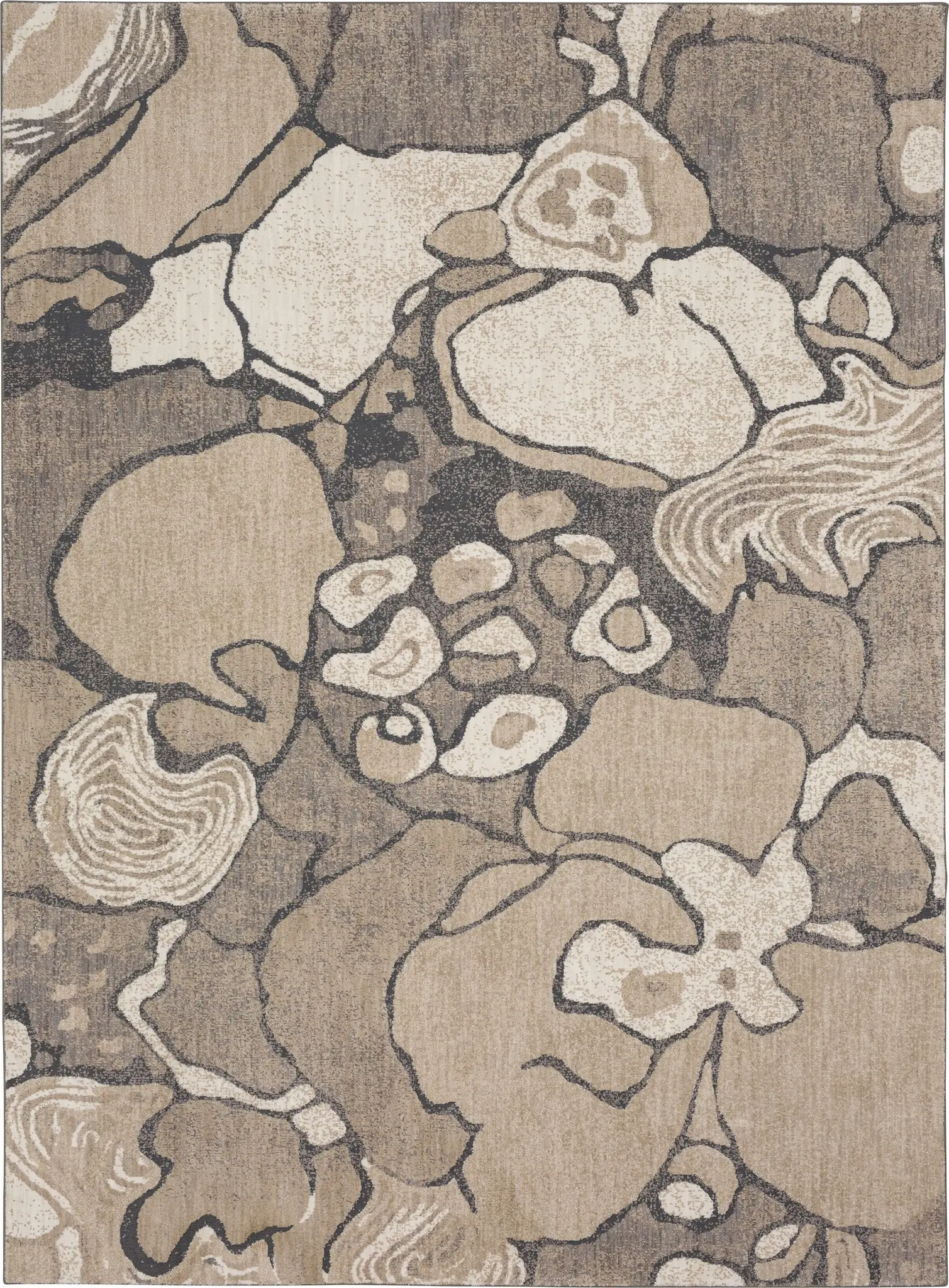 92425-10038/8X11 Renditions 8 x 11 Crescendo Oyster Area Rug-1