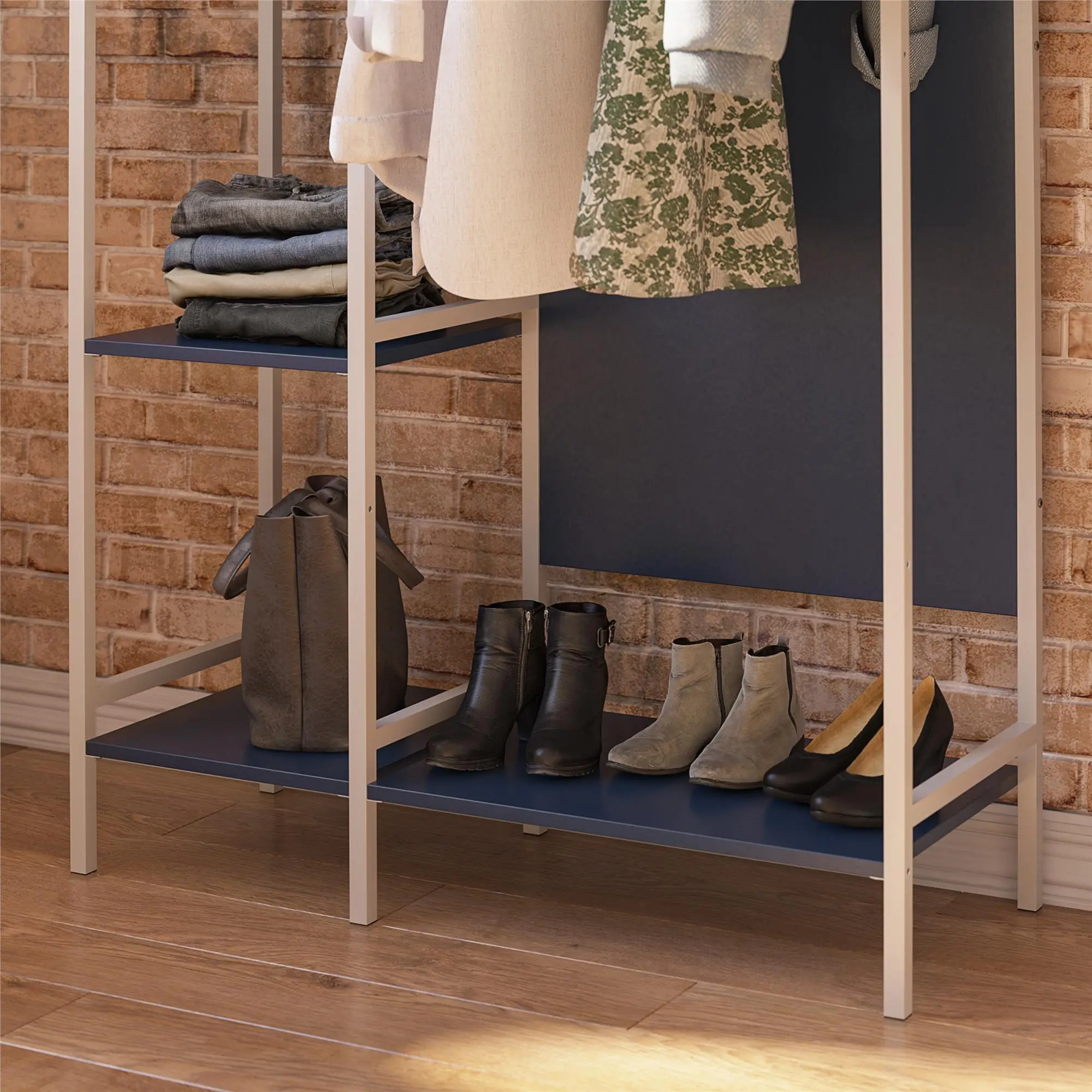 Modine Navy Open Wardrobe-4