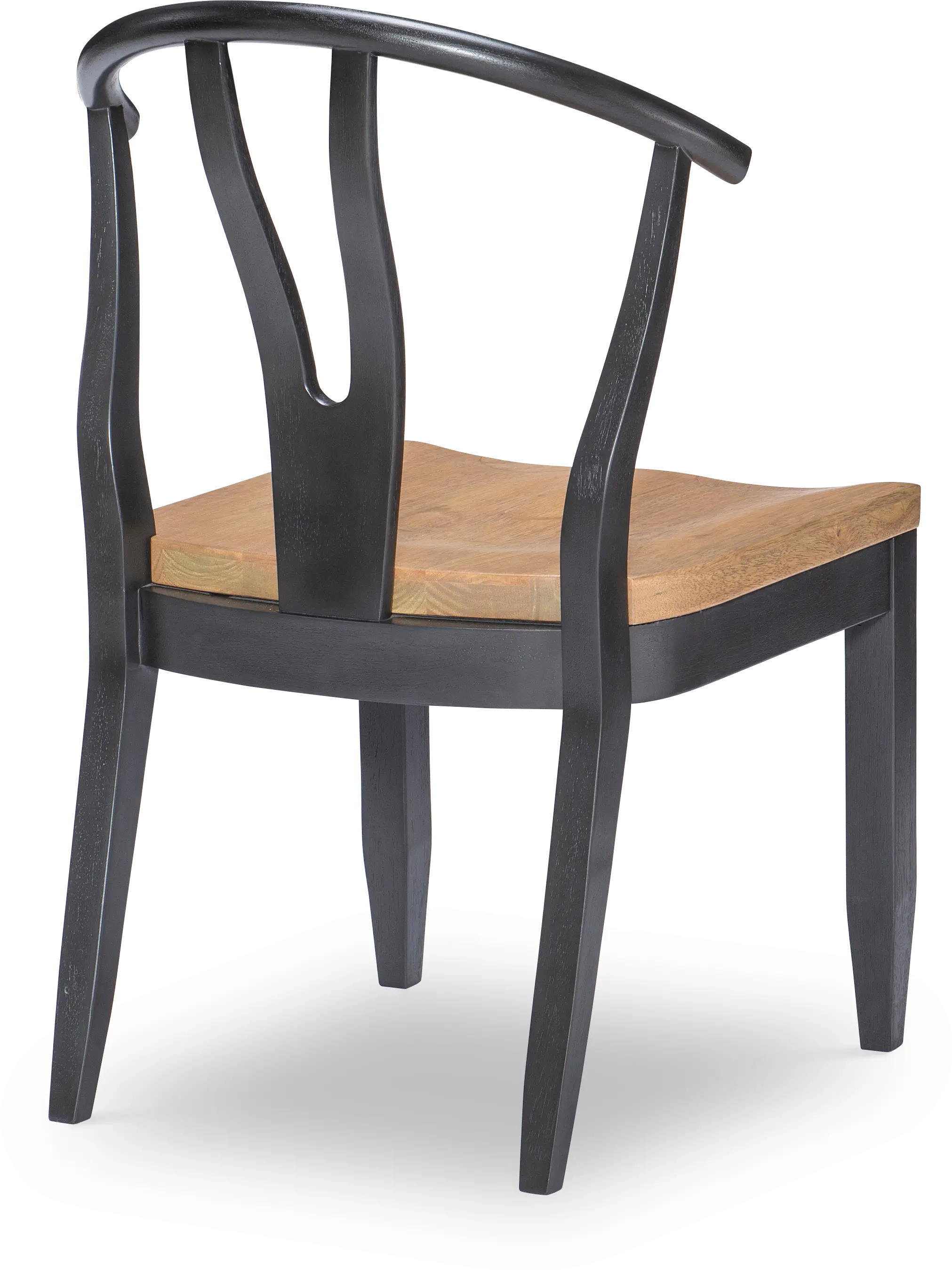 Franklin Black and Oak Dining Chair-2