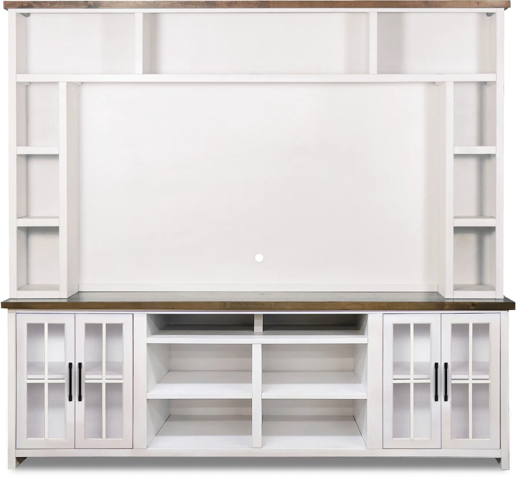 Hampton White Entertainment Center-1