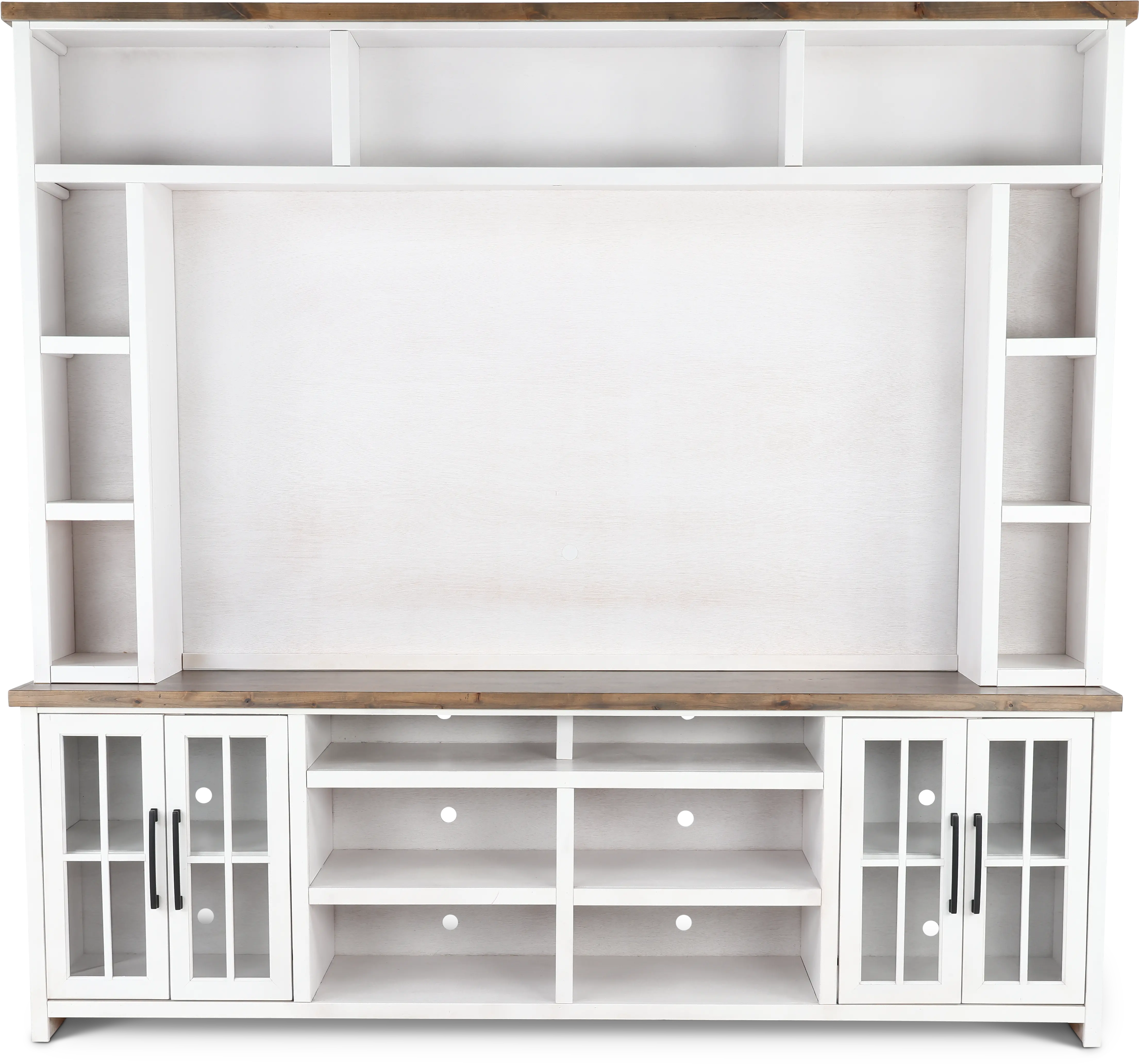 Hampton White Entertainment Center-4